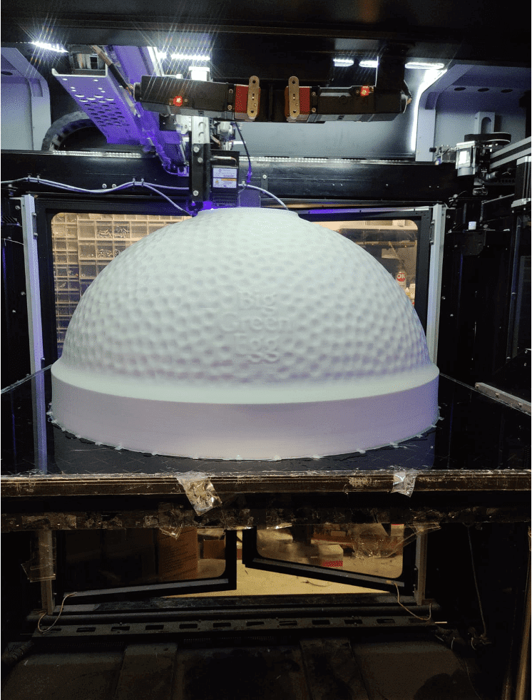 Big Green Egg - op printer - 3D Next Level