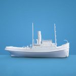 Maassluis in 3D maquette