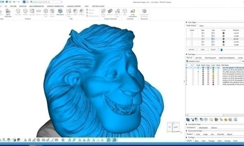 3D-ontwerp EK Leeuw Masker voor Bol.com