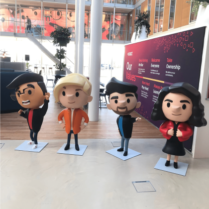 Exact poppen - professionele aflak