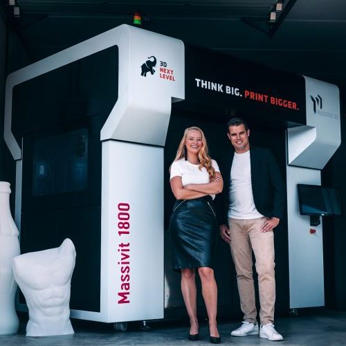Over ons - Lennart & Eline van den Doel voor Massicit 1800 - 3D Next Level - technisch 3D-printen